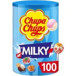 Chupa chups tubo de 100 sucettes lait