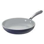 Ciarra beyond pole induction 26cm casserole  tous feux revtement cramique antiadhsif bleu