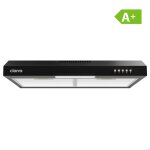 Ciarra hotte casquette 60cm 220m / h classe a + 3 vitesses evacuation&recyclage hotte de cuisine encastrable ...