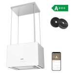 Ciarra hotte ilot intelligente wi - fi app contrôle 700m3 / h booster hotte à recyclage 48cm blanc & ... Ciarra hotte ilot intelligente wi - fi app contrôle 700m3 / h booster hotte à recyclage 48cm blanc & ...