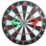 Cible de flchettes master darts - 405 cm - 6 flches incluses - intrieur - multicolore