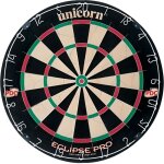 Cible de fl�chettes unicorn eclipse pro - cible officielle de haute qualit� en poils de brosserie
