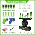 Cible flottante lectrique cible pour jeu de tir balle flottante lumineux jouet de tir enfant cadeau ...