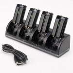 Cicmod 4x charge support de charge station + 4x battery pack pour nintendo wii manette télécommande capacité ... Cicmod 4x charge support de charge station + 4x battery pack pour nintendo wii manette télécommande capacité ...