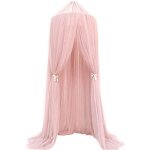 Ciel de lit pour bebe fille garon maison de jeux filet pour rideaux en forme de dme moustiquaire ciel ...