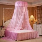 Ciel de lit princesse rose pour filles moustiquaire d�coratif chambre convient aussi lit adulte ou b�b� ...