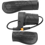 Acclrateur  demi - torsion - cikonielf - 20x - compatible bafang - caoutchouc antidrapant - noir