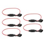 Cikonielf porte - fusible en ligne 5 pices porte - fusible 12v 30a rfractaire tanche pliable amovible ...