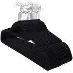 Cintres en velours lot de 20 crochet pivotant  360 antidrapant pour costumes chemises robes cravates ...