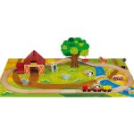 Circuit en bois la ferme - imagin - jouet - 18 mois - intrieur - enfant - mixte