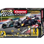 Circuit de course lectrique carrera go!!! formule 1 mercedes et red bull