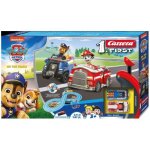 Circuit de course patpatrouille longueur 24 m echelle des voitures 1 / 50 carrera first ds 3 ans