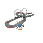 Circuit miniature - motor & co adrenaline flash highway - piste 740 cm - 2 voitures lumineuses 1:43 - ...
