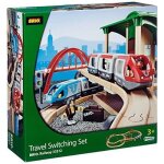 Circuit jouet - brio - 33512 - 42 pi�ces - train � pile - pour enfants de 3 � 10 ans