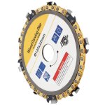 Circulaire lame de scie - 5 pouces / 125 mm angle broyeur disque de chaîne - tronçonneuse broyage sculpture ... Circulaire lame de scie - 5 pouces / 125 mm angle broyeur disque de chaîne - tronçonneuse broyage sculpture ...