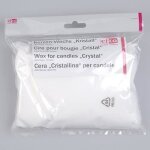 Cire cristalline pour bougie - efco - sachet de 500g - effet gel - instructions incluses - mixte