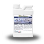 Cire m�tallisante antid�rapante autolustrante pour sols plastiques bidon de 1 l