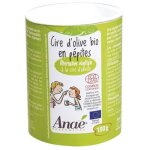 Cire dolive bio - anae - 100g - vegan - agriculture biologique - label ecocert