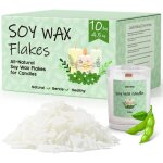 Cire de soja pour bougies cire pour bougies 226g / 9kg / 18kg cire pour bougies � verser cire de soja ...