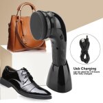 Cireur de chaussures en cuir multifonctionnel chaussures brosse électrique rechargeable dusb Cireur de chaussures en cuir multifonctionnel chaussures brosse électrique rechargeable dusb