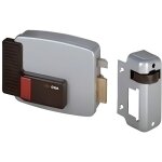 Serrure électrique pour portail - cisa - 11611 - droite 50 mm - type à clé - pose en applique Serrure électrique pour portail - cisa - 11611 - droite 50 mm - type à clé - pose en applique