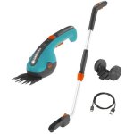Cisaille  gazon classiccut li - gardena - manche tlescopique - roues - 3, 6v / 2, 5 ah