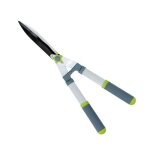 Cisaille � haie lames ondul�es et rev�tement anti adh�rent - suan - dim 58 x 23 cm - gris