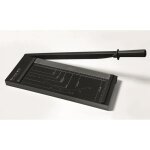 Cisaille a4 - dahle - vantage 40010 - mtal - coupe jusqu 10 feuilles - prcision leve