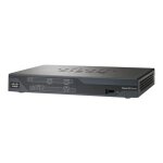 Routeur cisco 886 vdsl - adsl over isdn - gris - commutateur 4 ports - 802. 11b - g - n - 24 ghz