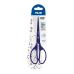 Ciseaux bureau 17cm - bleu acid - lame inox - ambidextre - milan - 64117