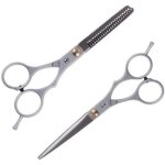 Ciseaux de coiffure - effileur 2 x ciseaux cheveux coiffeur désépaissir coupe Ciseaux de coiffure - effileur 2 x ciseaux cheveux coiffeur désépaissir coupe