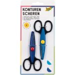 Ciseaux cranteurs - folia - set de 2 - blanc - adulte - mixte