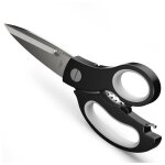 Ciseaux de cuisine - professionnels - acier inoxydable - multi - fonctionnels - ergonomiques - 22. 7cm ...