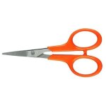 Ciseaux - fiskars - classic prcision ambidextre 10 cm - couture manucure craft et patchwork - orange ...