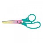 Ciseaux - scolaire - 134 cm - poignes ergonomiques - turquoise - milan