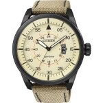 Montre - citizen - aviator eco drive aw1365 - 10 atm - acier - analogique Montre - citizen - aviator eco drive aw1365 - 10 atm - acier - analogique