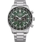 Montre - citizen - ca4500 - 91x - quartz - acier inoxydable - cadran vert - 44 mm