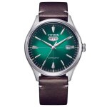 Montre - citizen - nh8390 - 03xe - automatique - cuir marron - rsistante  leau 5 bar