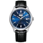 Montre - citizen - nh8390 - 20le - automatique - cuir marron - résistante à leau 5 bar Montre - citizen - nh8390 - 20le - automatique - cuir marron - résistante à leau 5 bar