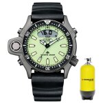 Montre - citizen - jp2007 - 17w - quartz - analogique - bracelet caoutchouc noir Montre - citizen - jp2007 - 17w - quartz - analogique - bracelet caoutchouc noir