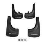 Pour citroen c3 aircross bavettes garde - boue pour lavant et larrire 4 pices