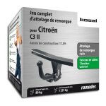 Citro�n c3 ii bosal attelage de remorque rigide comprenant un faisceau de c�bles 7 broches - ann�e de ...