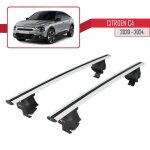 Compatible avec citroen c4 2020 - 2023 barres de toit ace - 4 railing porte - bagages de voiture - gris ...