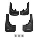 Pour citroen c5 aircross bavettes garde - boue pour lavant et larrire 4 pices 3