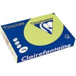 Ramette papier couleur a4 - clairefontaine - 1215 - vert golf - 120 g / m� - 250 feuilles