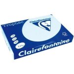 Ramette de papier - clairefontaine - 1282 - a4 120g - bleu aliz - paquet de 250 feuilles