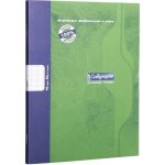Cahier piqu clairefontaine - 17x22cm - 96 pages - seys - vert