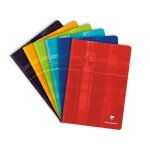 Cahier piqu� - clairefontaine - 21x297 cm - 96 pages - sey�s - couleurs al�atoires