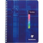 Clairefontaine cahier de textes reliure intgrale 17 x 22 cm 144 pages