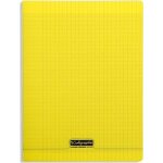 Clairefontaine calligraphe cahier piqu polypro jaune 24 x 32 cm 96 pages